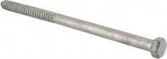 Value Collection - 3/4" Screw, 14" Length Under Head, Steel, Hex Head Lag Screw - Hot Dipped Galvanized, Grade 2 - Industrial Tool & Supply