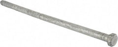 Value Collection - 3/4" Screw, 18" Length Under Head, Steel, Hex Head Lag Screw - Hot Dipped Galvanized, Grade 2 - Industrial Tool & Supply