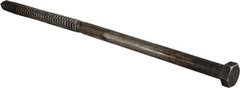 Value Collection - 3/4" Screw, 18" Length Under Head, Steel, Hex Head Lag Screw - Uncoated, Grade 2 - Industrial Tool & Supply