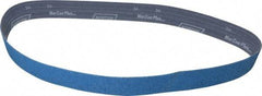 Norton - 2" Wide x 48" OAL, 36 Grit, Zirconia Alumina Abrasive Belt - Zirconia Alumina, Very Coarse, Coated, Y Weighted Cloth Backing, Dry, Series R821 - Industrial Tool & Supply