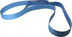 Norton - 2" Wide x 132" OAL, 50 Grit, Zirconia Alumina Abrasive Belt - Zirconia Alumina, Coarse, Coated, Y Weighted Cloth Backing, Series R824 - Industrial Tool & Supply