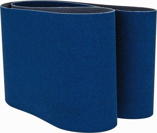 Norton - 6" Wide x 48" OAL, 80 Grit, Zirconia Alumina Abrasive Belt - Zirconia Alumina, Medium, Coated, Y Weighted Cloth Backing, Dry, Series R821 - Industrial Tool & Supply