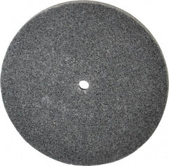 3M - 4" Diam, 1/4" Face Width, 1/4" Center Hole, Medium Grade, Silicon Carbide Deburring Wheel - Unitized, Hard Density 7 Grade, 12,100 RPM - Industrial Tool & Supply