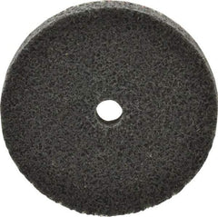 3M - 2" Diam, 1/4" Face Width, 1/4" Center Hole, Fine Grade, Silicon Carbide Deburring Wheel - Unitized, Soft Density 3 Grade, 16,100 RPM - Industrial Tool & Supply