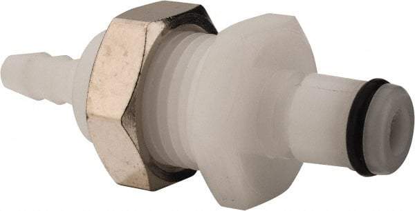 CPC Colder Products - Acetal Push-to-Connect Male Connector - 120 Max psi, 1/8" ID, White - Industrial Tool & Supply