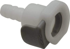 CPC Colder Products - Acetal Push-to-Connect Tube Female Connector - 125 Max psi, 1/4" Inside Diam, White - Industrial Tool & Supply