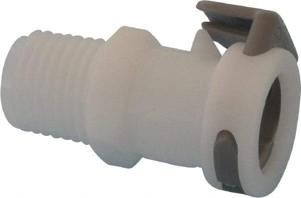 CPC Colder Products - 1/4 NPT, Acetal Push-to-Connect Tube Female Connector - 120 Max psi, White - Industrial Tool & Supply