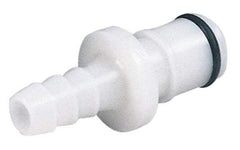 CPC Colder Products - Acetal Push-to-Connect Tube Male Connector - 120 Max psi, 1/4" Inside Diam, White - Industrial Tool & Supply