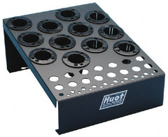 Huot - 12-1/2 Inches Width x 6-3/4 Inches Height NC Tool Holder and DA Collet Rack - Industrial Tool & Supply