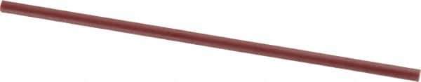 Value Collection - Round, Synthetic Ruby, Midget Finishing Stick - 100mm Long x 3mm Wide, Fine Grade - Industrial Tool & Supply