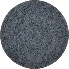 3M - 4-1/2" Coarse Grade Ceramic Deburring Disc - Quick Change Connection, Blue, 13,300 Max RPM - Industrial Tool & Supply