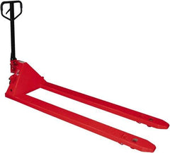 Vestil - 4,400 Lb Capacity, 7-3/4" Lift Economy Pallet Truck - 2-7/8" Min Lift Height, 72" Fork Length x 27" Fork Width, 27" Overall Width - Industrial Tool & Supply