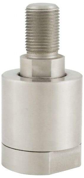 Made in USA - Air Cylinder Self-Aligning Rod Coupler - For 1-1/4 - 12 Air Cylinders, Use with Hydraulic & Pneumatic Cylinders - Industrial Tool & Supply