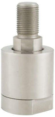 Made in USA - Air Cylinder Self-Aligning Rod Coupler - For 1-1/4 - 12 Air Cylinders, Use with Hydraulic & Pneumatic Cylinders - Industrial Tool & Supply