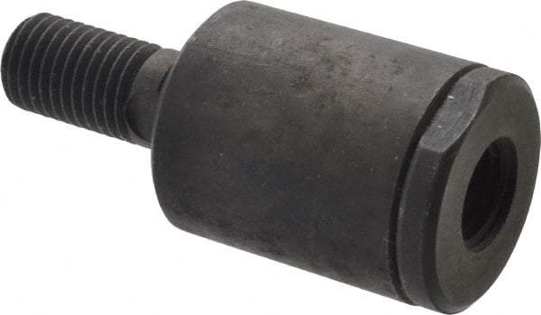 Made in USA - Air Cylinder Self-Aligning Rod Coupler - For M10 x 1.25 Air Cylinders, Use with Hydraulic & Pneumatic Cylinders - Industrial Tool & Supply