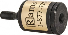 Made in USA - Air Cylinder Self-Aligning Rod Coupler - For 1/4-28 Air Cylinders, Use with Hydraulic & Pneumatic Cylinders - Industrial Tool & Supply