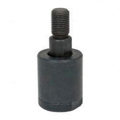 Made in USA - Air Cylinder Self-Aligning Rod Coupler - For 1/2-20 Air Cylinders, Use with Hydraulic & Pneumatic Cylinders - Industrial Tool & Supply