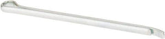 Made in USA - 1/8" Diam x 2-1/2" Long Hammerlock Cotter Pin - Grade 2, Zinc-Plated, Steel - Industrial Tool & Supply