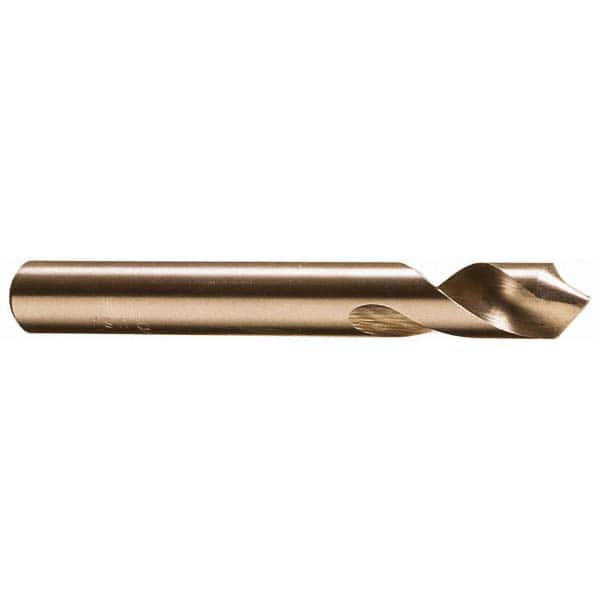 Cleveland - 3/8" Body Diam, 90°, 3-1/8" OAL, Cobalt Spotting Drill - Industrial Tool & Supply