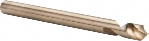 Cleveland - 1/2" Body Diam, 90°, 6" OAL, Cobalt Spotting Drill - Industrial Tool & Supply