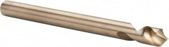 Cleveland - 1/2" Body Diam, 90°, 6" OAL, Cobalt Spotting Drill - Industrial Tool & Supply