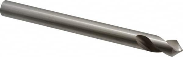 Cleveland - 3/4" Body Diam, 90°, 8" OAL, Cobalt Spotting Drill - Industrial Tool & Supply
