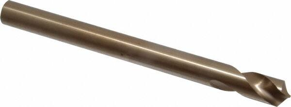 Cleveland - 5/8" Body Diam, 120°, 7-1/8" OAL, Cobalt Spotting Drill - Industrial Tool & Supply