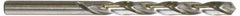 Cleveland - 31/64" 118° High Speed Steel Jobber Drill - Bright Finish, Right Hand Cut, Spiral Flute, Straight Shank, 5-7/8" OAL, Split Point - Industrial Tool & Supply