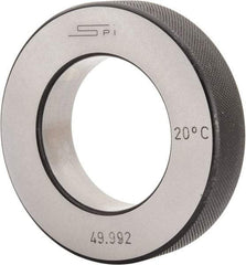 SPI - Micrometer Setting Rings - 4,000 to 50mm, Use with SPI Hole-Mike Series Micrometers - Industrial Tool & Supply