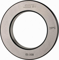 SPI - Micrometer Setting Rings - 6,000 to 70mm, Use with SPI Hole-Mike Series Micrometers - Industrial Tool & Supply