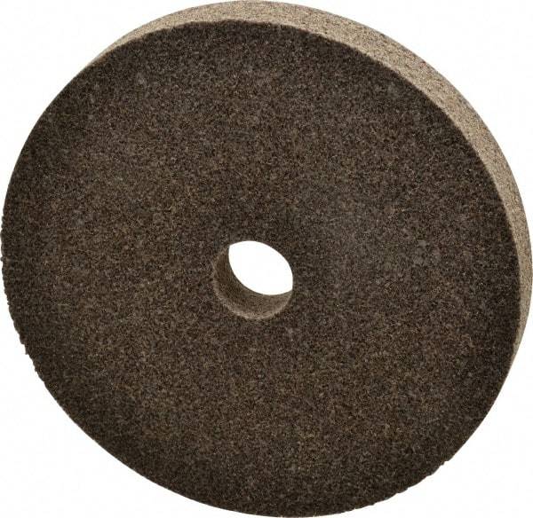 3M - 8" Diam, 1" Face Width, 1-1/4" Center Hole, Coarse Grade, Aluminum Oxide Deburring Wheel - Unitized, Hard Density 8 Grade, 5,500 RPM - Industrial Tool & Supply