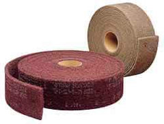 3M - 30' Long x 36" Wide Nonwoven Roll - Nonabrasive Grade, White, Talc - Industrial Tool & Supply