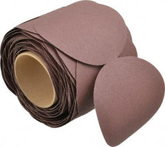 3M - 5" Diam, 100 Grit Aluminum Oxide Adhesive PSA Disc - Fine Grade, X Weighted Cloth Backing, For Bench Top Motors, Random Orbital Sanders - Industrial Tool & Supply