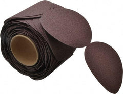 3M - 5" Diam, 50 Grit Aluminum Oxide Adhesive PSA Disc - Coarse Grade, X Weighted Cloth Backing, For Bench Top Motors, Random Orbital Sanders - Industrial Tool & Supply