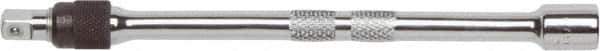Proto - 1/4" Drive Locking Socket Extension - 10" OAL, Chrome Finish - Industrial Tool & Supply