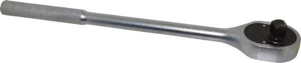 Proto - 3/4" Drive Pear Head Standard Ratchet - Chrome Finish, 20" OAL, 24 Gear Teeth, Standard Head - Industrial Tool & Supply