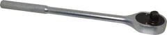 Proto - 3/4" Drive Pear Head Standard Ratchet - Chrome Finish, 20" OAL, 24 Gear Teeth, Standard Head - Industrial Tool & Supply