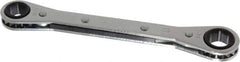 Proto - 3/8" x 7/16" 6 Point Ratcheting Box Wrench - Double End, 5-1/2" OAL, Steel - Industrial Tool & Supply