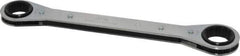 Proto - 3/4" x 7/8" 12 Point Ratcheting Box Wrench - Double End, 9-1/4" OAL, Steel - Industrial Tool & Supply