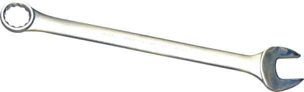 Proto - 1-5/8" 12 Point Offset Combination Wrench - 15° Offset Angle, 23" OAL, Steel, Satin Finish - Industrial Tool & Supply