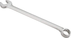 Proto - 1-3/4" 12 Point Offset Combination Wrench - 15° Offset Angle, 25" OAL, Steel, Satin Finish - Industrial Tool & Supply
