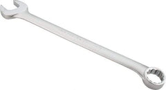 Proto - 1-13/16" 12 Point Offset Combination Wrench - 15° Offset Angle, 25" OAL, Steel, Satin Finish - Industrial Tool & Supply