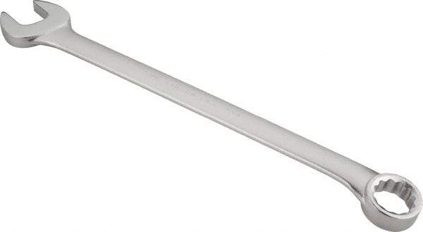 Proto - 1-7/8" 12 Point Offset Combination Wrench - 15° Offset Angle, 28" OAL, Steel, Satin Finish - Industrial Tool & Supply