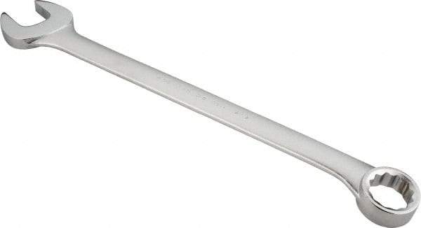 Proto - 2-1/8" 12 Point Offset Combination Wrench - 15° Offset Angle, 29-1/2" OAL, Steel, Satin Finish - Industrial Tool & Supply