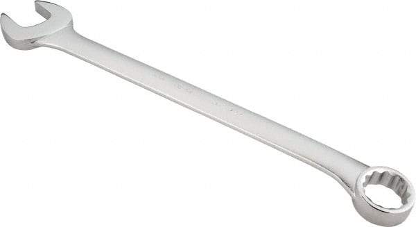 Proto - 2-1/4" 12 Point Offset Combination Wrench - 15° Offset Angle, 29-1/2" OAL, Steel, Satin Finish - Industrial Tool & Supply