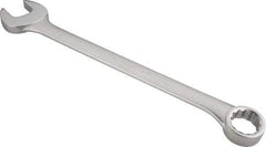 Proto - 2-3/8" 12 Point Offset Combination Wrench - 15° Offset Angle, 31-1/2" OAL, Steel, Satin Finish - Industrial Tool & Supply