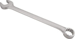 Proto - 2-1/2" 12 Point Offset Combination Wrench - 15° Offset Angle, 31-1/2" OAL, Steel, Satin Finish - Industrial Tool & Supply