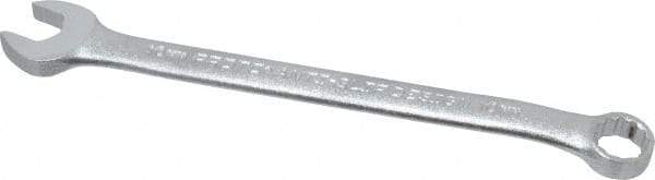 Proto - 10mm 12 Point Combination Wrench - 15° Offset Angle, 6-1/4" OAL, Steel, Satin Finish - Industrial Tool & Supply