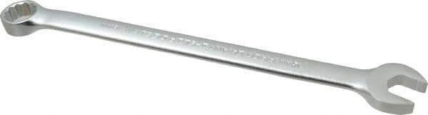 Proto - 16mm 12 Point Combination Wrench - 15° Offset Angle, 9-13/32" OAL, Steel, Satin Finish - Industrial Tool & Supply