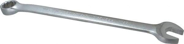 Proto - 25mm 12 Point Offset Combination Wrench - 15° Offset Angle, 14-1/16" OAL, Steel, Satin Finish - Industrial Tool & Supply